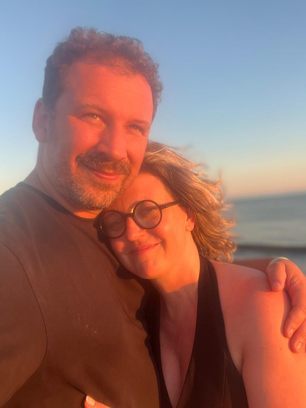 Jula & Vincent at sunset
